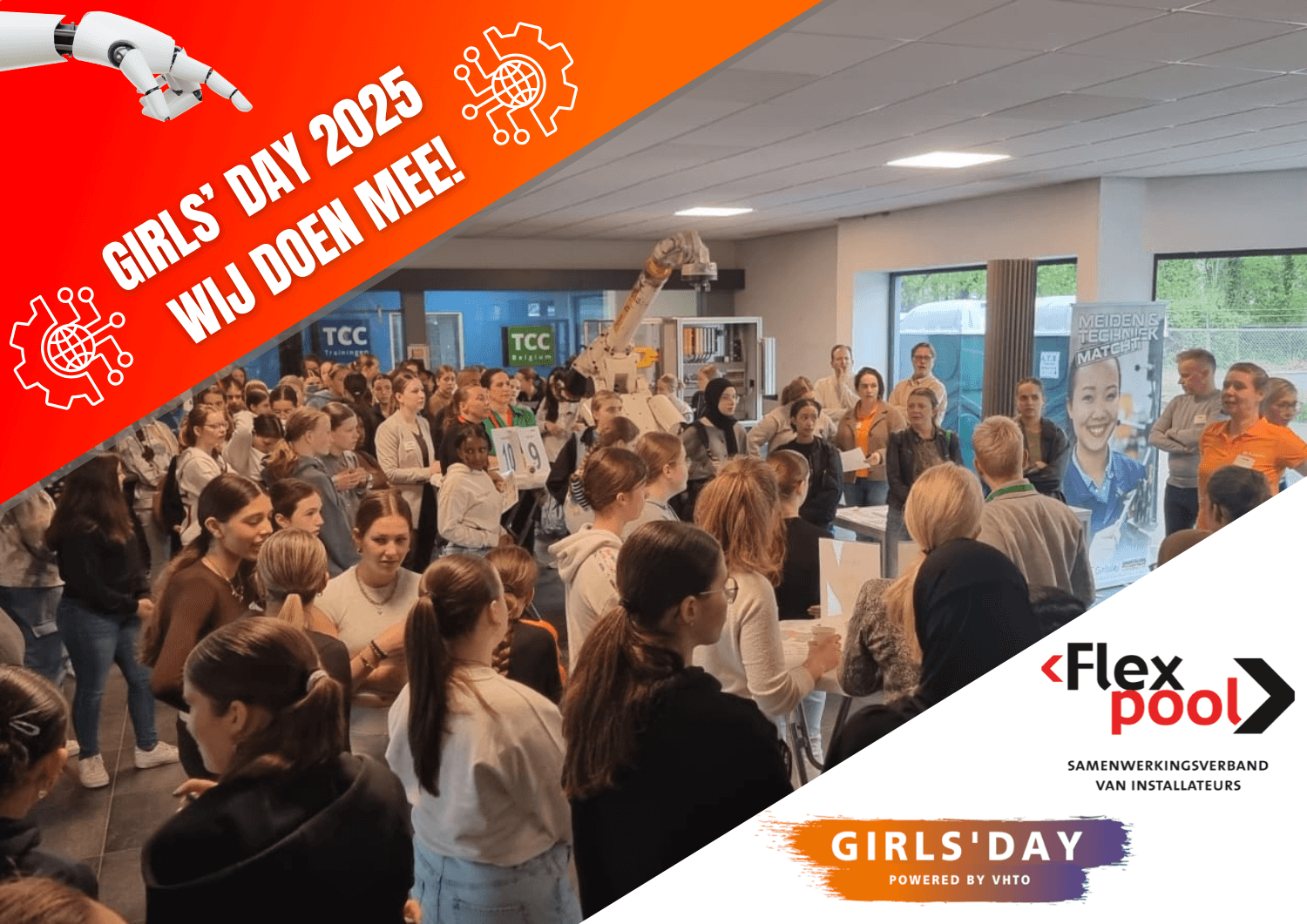 Meiden ontdekken techniek tijdens Girls’ Day 2025 in Urmond/Stein